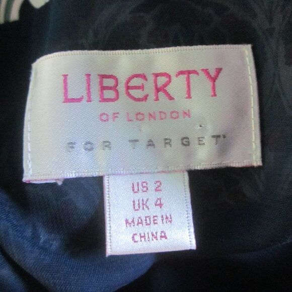 Liberty of London Target Strappy Summer Dress Womens  2 Side Zip Floral Pattern - Picture 4 of 13